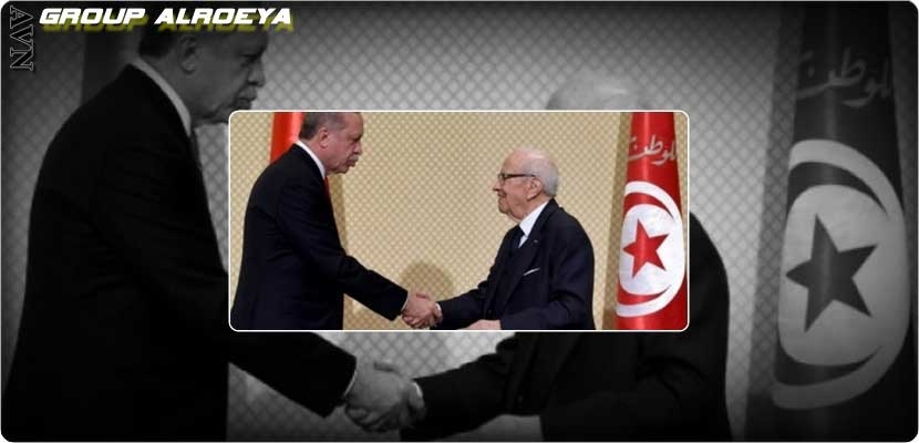 أردوغان في تونس: انقلاب على الأسد والسبسي يرد على "رابعة"